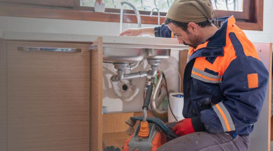 Professional sink repair in Rush Center, KS
